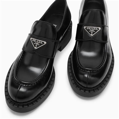 vintage prada loafer|platform loafers Prada.